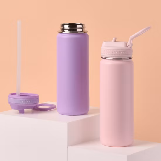Venta al por mayor Termos de vacío para coche, botellas de agua de acero inoxidable con termo aislado en caliente, para deportes, vino, jugo, almacenamiento